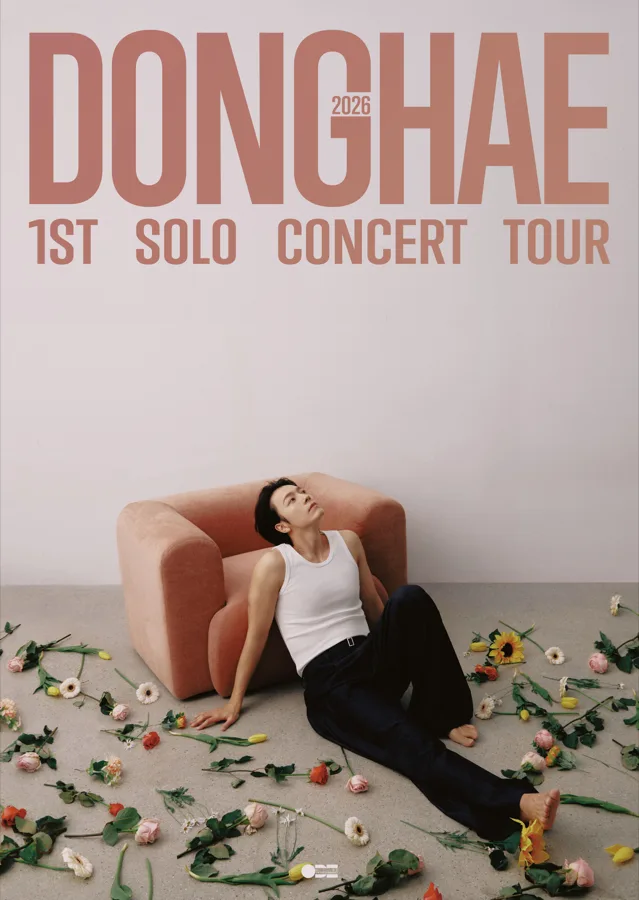2026 DONGHAE 1st Solo Concert Tour poster